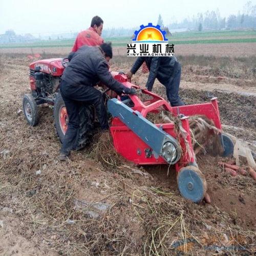 地瓜收获机视频